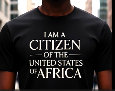 I Am a Citizen of the United States of Africa T-shirt
