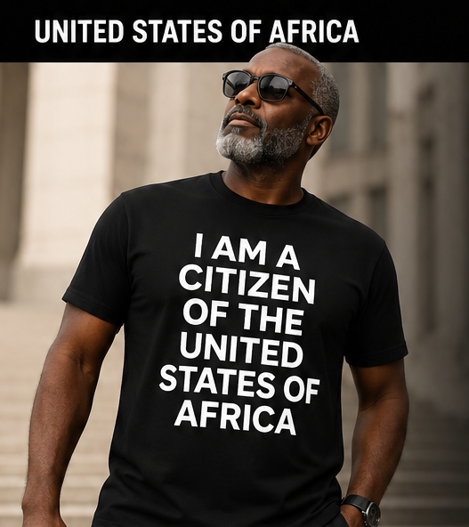 United States of Africa citizen T-shirt